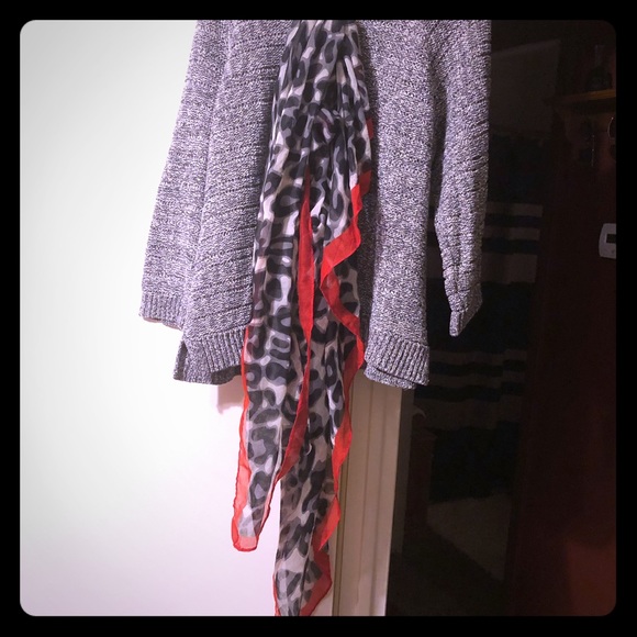 Sweater with matching scarf. Extra large scarf.❤️ - Picture 1 of 2